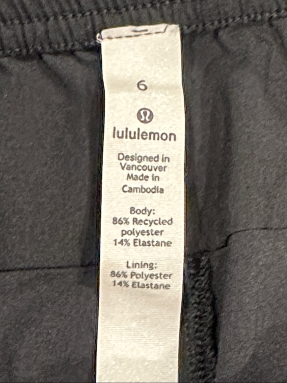 lululemon athletica Black Drawcord Athletic Shorts - Picture 2 of 2